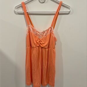 Soma Orange Lace Chemise
